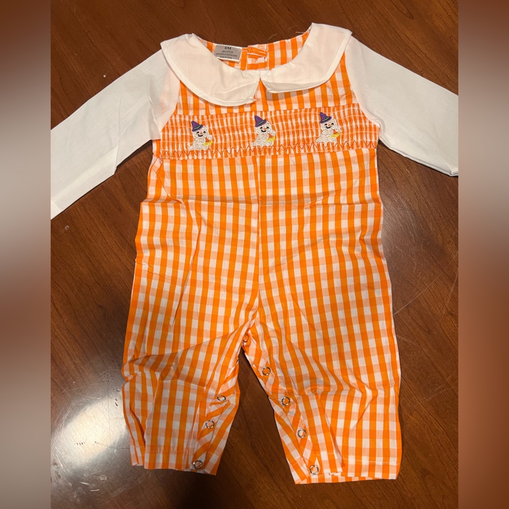 Boys Halloween romper
